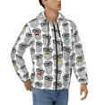 thumbnail image 4 of Zip Up Hoodies for Men - Nerdy Owl Long Sleeve Comfrt Men'S Fashion Hoodies & Sweatshirts, Jackets for Men Hoodies Pullover Clothing Clothes with Pouch, 4 of 5