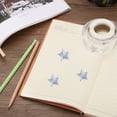 thumbnail image 4 of 500 piezas de etiquetas adhesivas en forma de estrella plateadas de 1 pulgada para tienda y hogar, 4 of 6