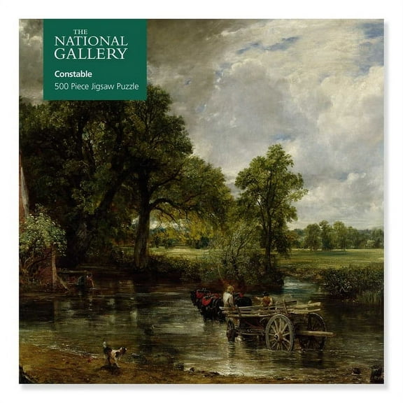 500-piece Jigsaw Puzzles: Adult Jigsaw Puzzle National Gallery: John Constable: The Hay Wain (500 pieces) : 500-Piece Jigsaw Puzzles (Jigsaw)