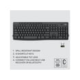 thumbnail image 6 of Logitech MK370 Combo Full-Sized Wireless Office Keyboard with Silent Mouse, Black, 6 of 11