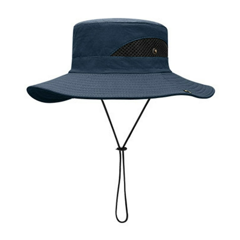 D-GROEE Bucket Hat Wide Brim UV Protection Sun Hat Boonie Hats Fishing  Hiking Safari Outdoor Hats for Men and Women