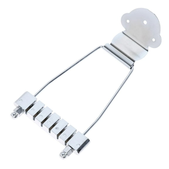 Guitar Tailpiece Bridge Replacement 6 String Guitar Trapeze Tailpiece Bridge