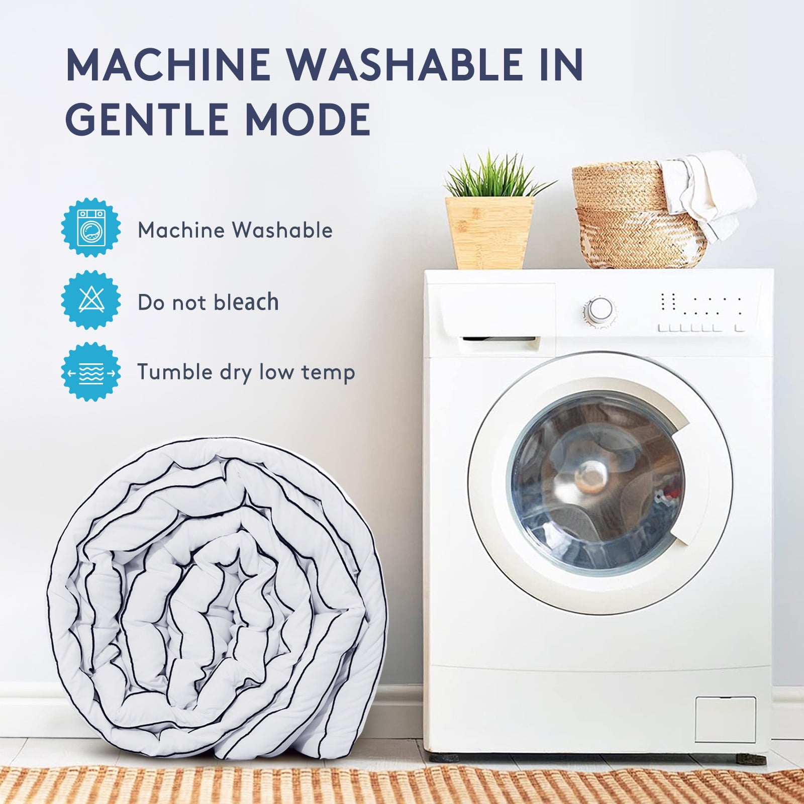 Memory foam washing machine hot sale