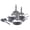 Gray, variant on GreenPan Dover 12-Piece Ceramic Nonstick  Cookware Set, Cream White