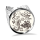 thumbnail image 1 of Black hipocampo vida marina ilustración Anillo de compromiso de boda de amor ajustable Unbranded M, 1 of 3