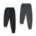 thumbnail image 1 of BIG ELEPHANT Pantalones Deportivos con Forro Polar para Niños y Niñas, Pantalones Deportivos Cálidos de Invierno con Cintura Elástica y Bolsillos de 3 a 16 Años, 1 of 12
