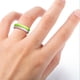 thumbnail image 4 of Silicona Para Mujer, Alianzas De Boda De Goma De Silicona Trenzada Fina, Anillos Coloridos De Moda 10 Anillos Eigraketly AP007682-01, 4 of 6