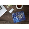 thumbnail image 3 of Brown Abstract Leaves Mouse Pad PremiumTextured Square Waterproof NonSlip Rubber Base Computer Mousepad, Adds a Natural and Artistic Flair to Your Desk, 3 of 4