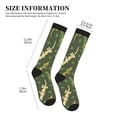 thumbnail image 2 of Compression Socks For Women And Men - Tropical Lizard Gecko Green Compression Socks Circulation For Workout, 2 of 2