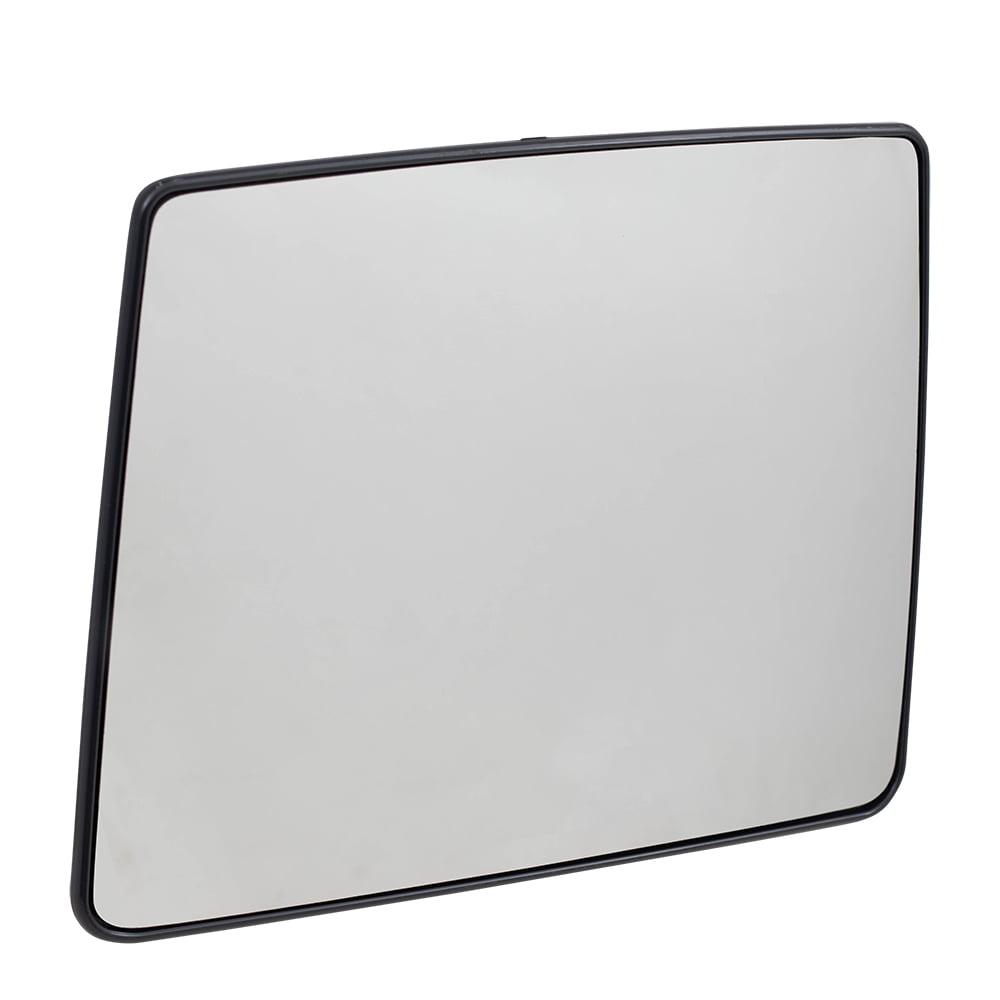 Replacement Passenger Tow Mirror Glass with Base Heated Compatible with 04-12 F150 Pickup Truck 