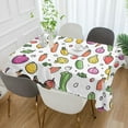 thumbnail image 2 of Yayeee Tablecloths 60" x 120" Rectangle Wrinkle Resistant Party Table Cover, Various Vegetables Pattern, 2 of 8