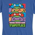 thumbnail image 3 of Teenage Mutant Ninja Turtles - Stacked Faces - Women's Short Sleeve Graphic T-Shirt, 3 of 5