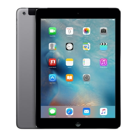 Restored Apple iPad Air 16GB Space Gray Cellular AT&T ME991LL/A (Refurbished)