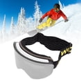 thumbnail image 4 of SKI GOGGLES MAGNETIC LENS ANTI FOG UV  SNOWBOARD GOGGLES OUTDOOR OTG BLACK FRAME, 4 of 7