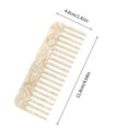 thumbnail image 2 of Peine de dientes anchos para cabello rizado, peine desenredante para la ducha, cuidado suave para rizos y acondicionador uniforme., 2 of 5