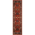 thumbnail image 3 of SAFAVIEH Vintage Hamadan Pema Traditional Area Rug, Orange/Blue, 2'3" x 4', 3 of 8