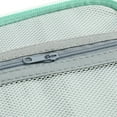 thumbnail image 4 of Hot Sale! Dusknt Handmade Knitting Kit, Crochet Hooks Case Empty Zipper Bags Portable Travel Crochet Storage Bag Organizer with Pocket and Crochet Holder Slots for Carrying Various Crochets Needles, 4 of 9