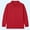 Red, variant on Children's Solid Color Long Sleeve Two Buttons Polo Shirts Loose Casual Shirts 5-14 Years Old Blue 5 Years