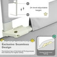 thumbnail image 6 of Spaco 57 Inch Toddlers Vertical Lifting Baby Bed Rail Guard with Lock-Gray, Bed Rail for Queen, King, Twin, and Bunk Size Beds, 6 of 9