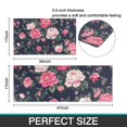 thumbnail image 7 of Pioneer Flower Floral Print Pattern Kitchen Rugs Sets Of 2,Anti Fatigue Kitchen Mat Rugs Non Slip Washable,Decorative Kitchen Floor Mats for Kitchen,Sink,Laundry,17"x30"+17"x47", 7 of 7