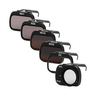 EEEkit Lens Filter Set Fit for DJI Mavic Mini 2/Mavic Mini Accessories,  6pcs Filter Combo Multi-Coated Filters Camera Lens (CPL MCUV ND4 ND8 ND16  ND32) 