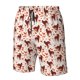 thumbnail image 4 of Fotbe dog Valentine's day Trajes de Baño Estampados para Hombre, Shorts de Verano de Secado Rápido, Ropa de Playa, Bañadores-XX-Large, 4 of 6