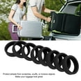 thumbnail image 3 of Silicone Luggage Wheel Covers, Noise Reduction Silicone Wheel Protector Covers Suitcase Wheels Cover Carry On Luggage Wheels Cover Express Your Personality, 3 of 8