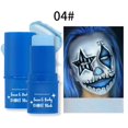 thumbnail image 2 of Fluorescent & Luminous Face & Body Paint Stick - Safe, Easy to Apply & Remove, Glows in Dark & Under UV Blacklight, for Halloween, Raves, Festivals, Kids Parties, Stage Makeup - Water Soluble, 2 of 9