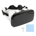 thumbnail image 2 of 3D Glasses Headset, Clear Sound Eye Care VR Headset Soft Inner Lining  for 5.5 To 7.2 Inch Phone, 2 of 7