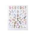 thumbnail image 4 of Wmool 1sheet Snake Pattern Nail Art Sticker Nail Decals Nail Decoration, 4 of 8
