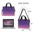 thumbnail image 3 of FORMRS 16" Laptop Sleeve Bag Carrying Case with Handle Travel Shoulder Briefcase, Gradient Love, 3 of 8