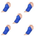 thumbnail image 1 of Muñequera ajustable Eigraketly protector carpiano compresión autoadhesivo Azul, 1 of 5