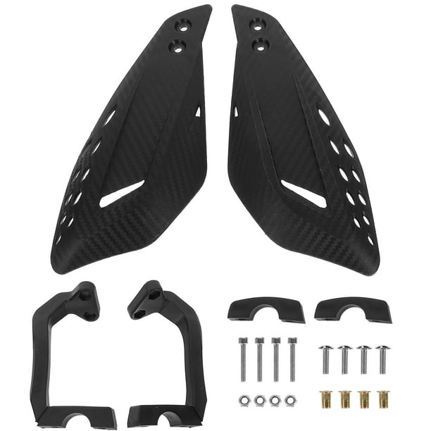 BRIGHTFUFU 2 protectores de manos para manillar de motocicleta, protector de manillar, protector contra el viento
