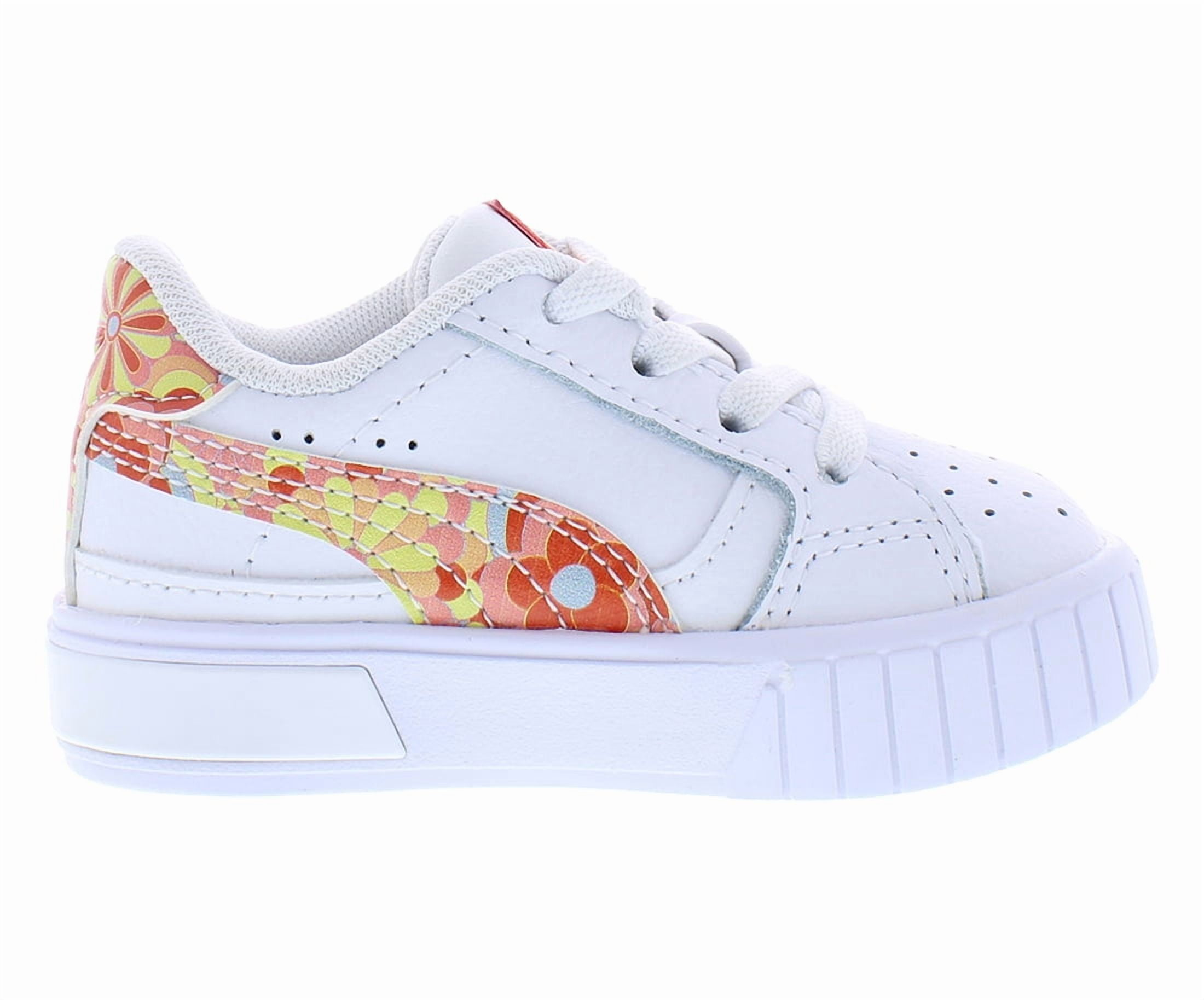 Puma Cali Star Flower Child Alternate Closure Infant/Toddler Shoes Size 4,  Color: Puma White/Warm Earth - Walmart.com