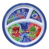 PJ Masks 2326123 DDI Round 3-Section Plate, Blue & White - Case of 288