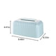 thumbnail image 3 of Caja de pañuelos con resorte y tapa | Dispensador automático emergente | Base antideslizante | Decoración moderna para el hogar y la oficina | Regalo de inauguración, 3 of 6