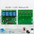 thumbnail image 4 of 4CH Smart Switch Module 7-32V 10A Relays Wireless WIFI Remote Control Self-Locking and Timing  APP Controller, 4 of 8