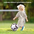 thumbnail image 4 of Toystoory Juega como un profesional con el balón de fútbol de entrenamiento oficial talla 5 Balón de fútbol talla 5 resistente y duradero Deportes y aire libre, 4 of 6