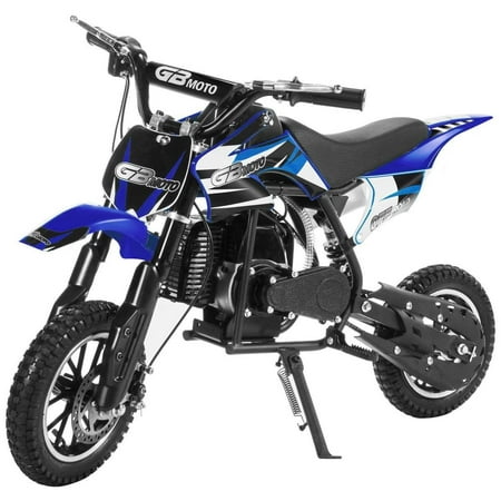 49CC 2-Stroke Kids Gas Power Mini Dirt Bike Dirt Off Road Motorcycle, Pit Bike