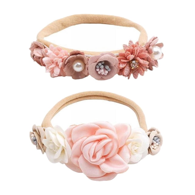 Banda Para La Cabeza Floral Para Bebés Y Niñas, Banda Para El Cabello Con Flores, Estilo I+Banda Para La Cabeza Floral Para Bebés Y Niñas, Banda Para El Cabello Con Flores, Estilo D Hugo none