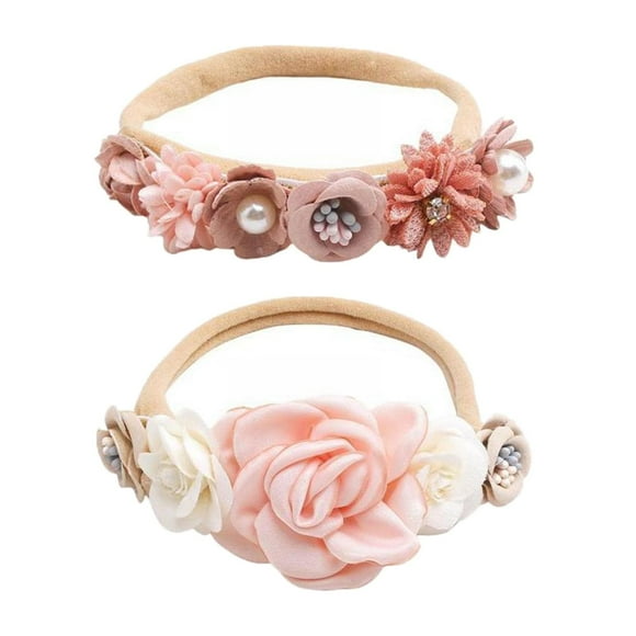Banda Para La Cabeza Floral Para Bebés Y Niñas, Banda Para El Cabello Con Flores, Estilo I+Banda Para La Cabeza Floral Para Bebés Y Niñas, Banda Para El Cabello Con Flores, Estilo D Hugo none