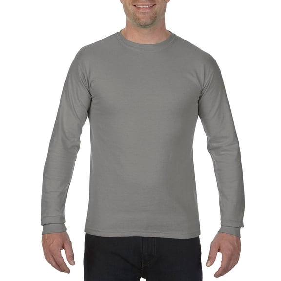 ComfClrs RingSpun L/S T Grey