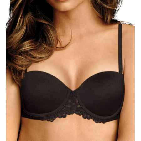 Maidenform Multiway Push-Up Strapless Bra Black 34C Women s