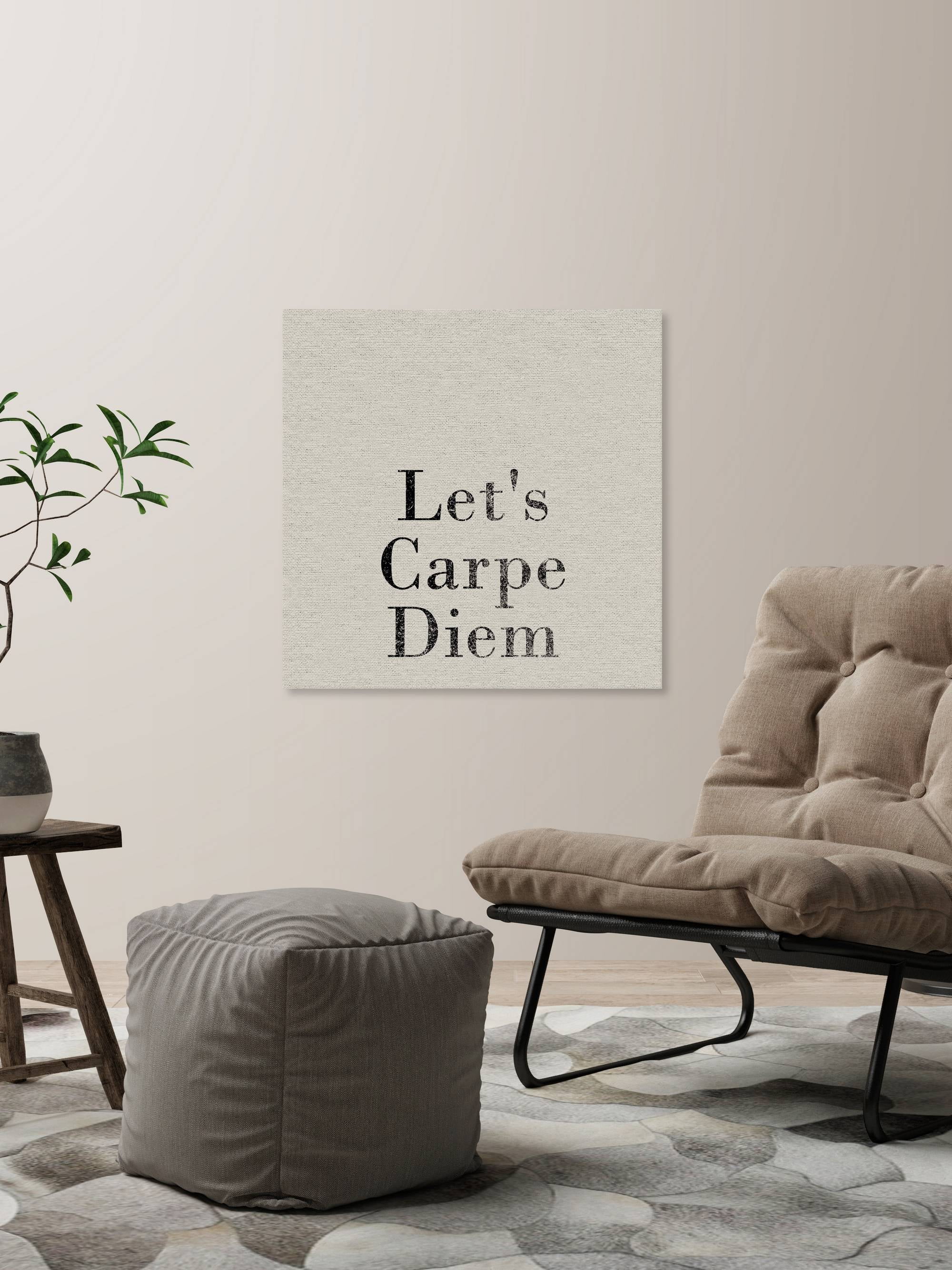 Marmont Hill Let's Carpe Diem Canvas Wall Art