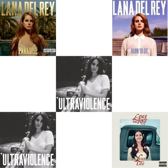 Paradise & Ultraviolence & Ultraviolence & Born To Die & Lust For Life [CD Bundle]