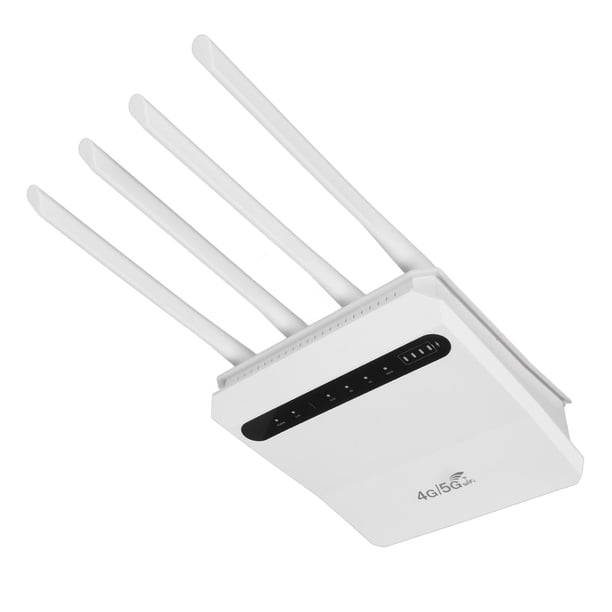 Dongle WiFi SIM, 150Mbps Descarga 50Mbps Carga 600Mbps 4G WiFi Router Ranura Para Tarjeta SIM Para Oficina