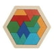 thumbnail image 1 of Juego de rompecabezas Montessori, juego lógico colorido, juguete educativo de rompecabezas de madera, bloques de rompecabezas para la imaginación del Estilo B, 1 of 9