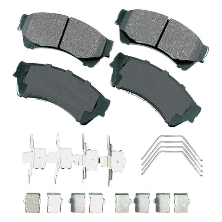Akebono PRO-ACT Ultra-Premium Brake Pad Set  Ceramic