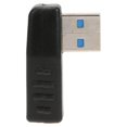 thumbnail image 3 of Ygjytge Línea Extensión USB A Adaptador Cable Codo USB 3.0 90 Grados, 3 of 9