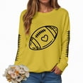 thumbnail image 5 of Godom Sweatshirts for Women Crewneck Casual Graphic Long Sleeve Shirts Tunic Tops oversized sweatshirt for womens, 5 of 6